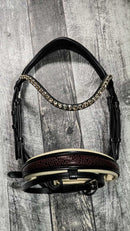 Merlot/ Cream Snaffle