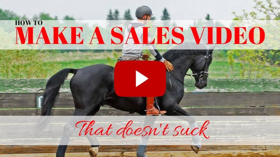 How To Make A Sales Video (That Doesn't Suck)