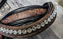 Limited Edition Copper Shimmer/ Black NOSEBAND/BROWBAND Combo