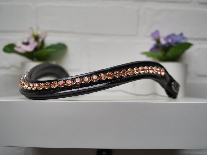 Copper Fire - On Black Patent Leather