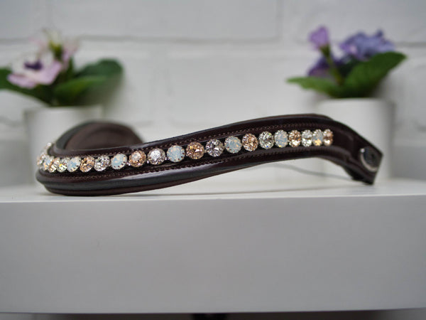 Crystal Honey Trio - On Brown Patent Leather