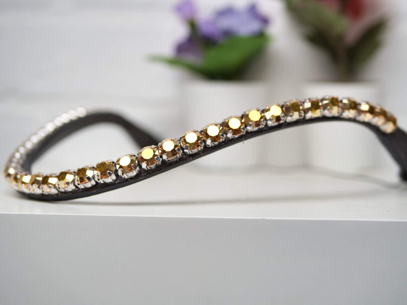 Crystal Sunrise - On Brown Leather