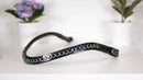 Riveted Browband - Green