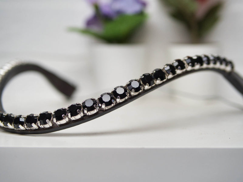 Jet - 8 mm Brown Leather