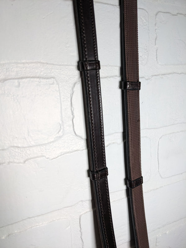 Brown Italian Leather Reins