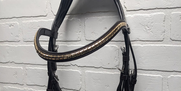Brown Clincher Browband