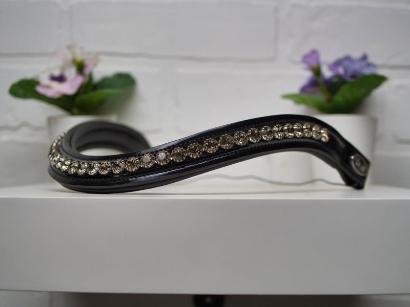 Smoked Crystal - On Black Patent Leather