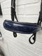 Blue Patent/Black Flashless Snaffle