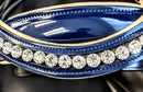 Navy & Cream Noseband & Browband Set