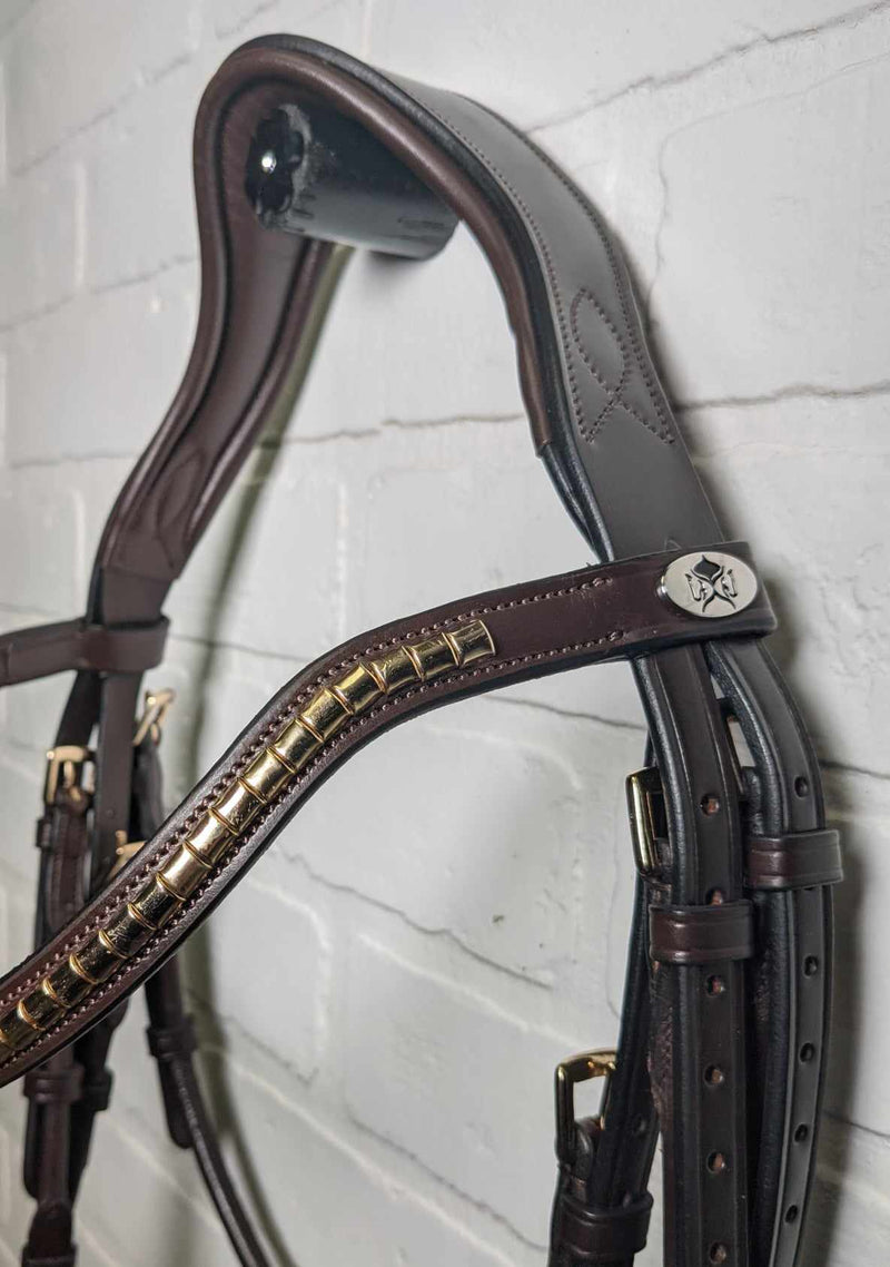 Mahogany Lizard Snaffle