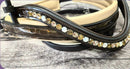 LE Cognac Croco Snaffle