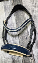 LE Navy on Cream Double