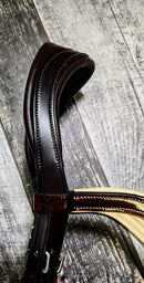 Mahogany Metallic Bronze/ Cream Snaffle
