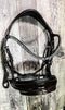 Patent Havana Rolled Snaffle