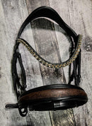 Mahogany Python Shimmer Snaffle