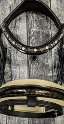 LE Cognac Croco Snaffle