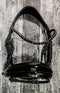 Patent Havana Rolled Snaffle
