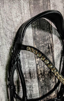 Mahogany Python Shimmer Snaffle