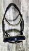 Navy/ Crystal Honey Snaffle
