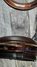 LE Mahogany Metallic/ Brown Snaffle