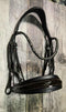 Patent Havana Duo Double Bridle