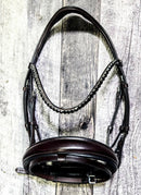 Dark Brown/ Onyx combo snaffle